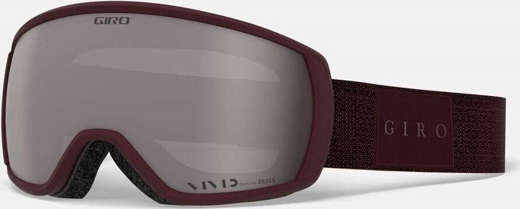 Giro Snow Goggle BALANCE Ox red mono Brille und Vivid onyx S3 Scheibe Unisex