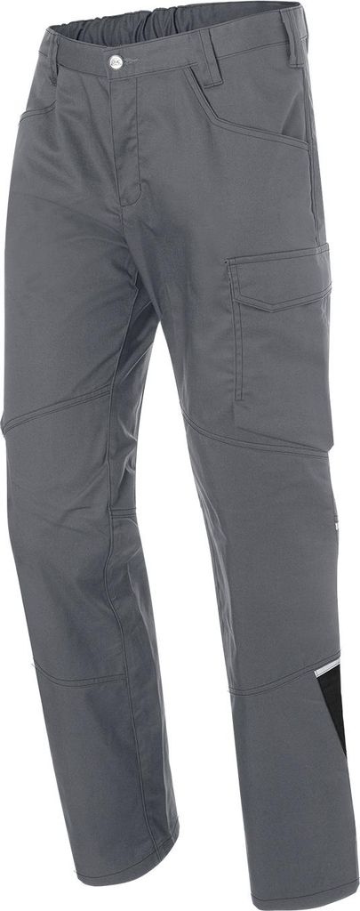 Kübler ICONIQ PRO Hose, Ergonomische Arbeitshose mit reflexiven Elementen und Industriewäsche-Eignung