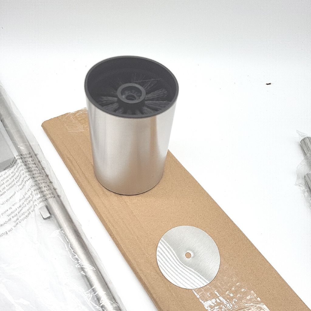 WENKO WC-Garnitur Ravina Edelstahl matt, mit Produktbild 18