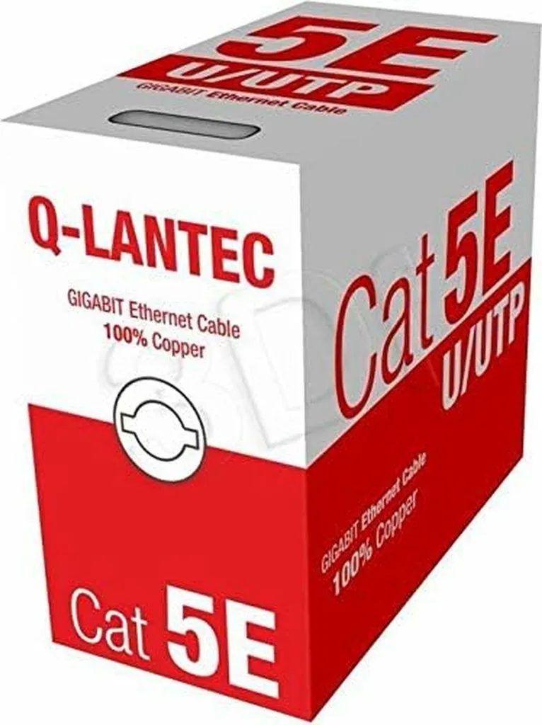 Câble LAN Alan Q-Kabel UTP Cat.5e 4PR PVC 305m Édition Limitée KIU5PVC305NC