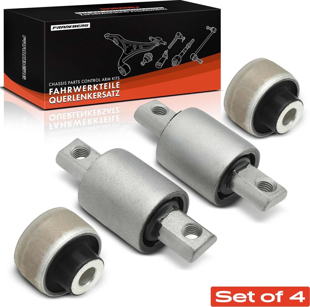 Frankberg 4x Lagerbuchse Vorderachse für Volvo S60 I S80 V70 II XC70 Cross Country 2.3L 2.4L 2.5L 2.8L 2.9L 1997-2010