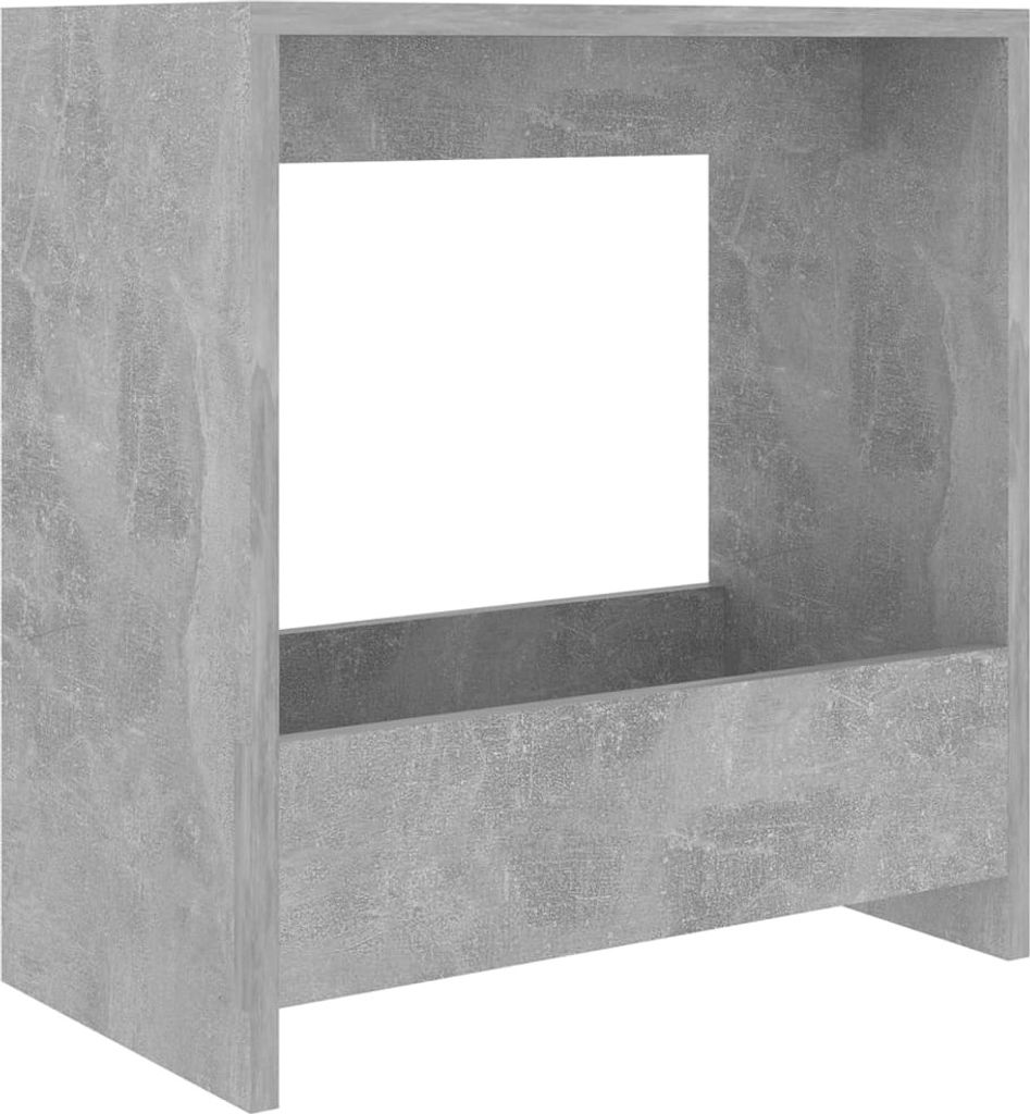 Beistelltisch Betongrau 50x26x50 cm Holzwerkstoff