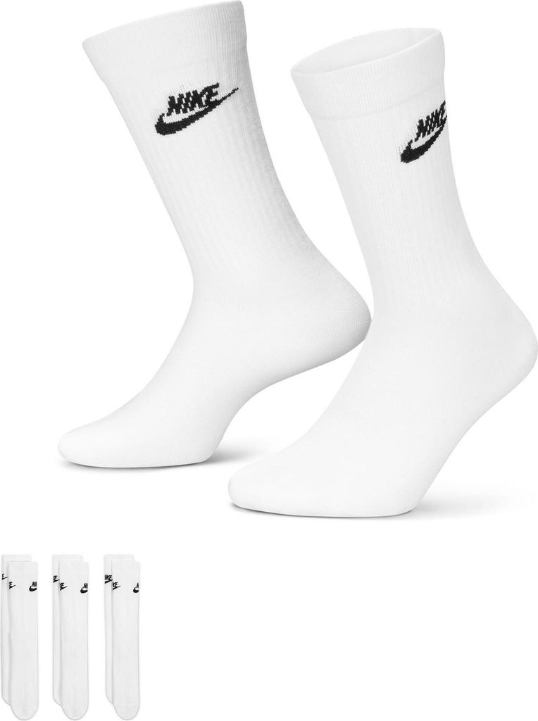 Nike U Nk Nsw Everyday Essential Cr White/Black L