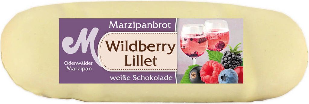 Pain d'amande Odenwälder Wildberry Lillet au chocolat blanc Image du produit 