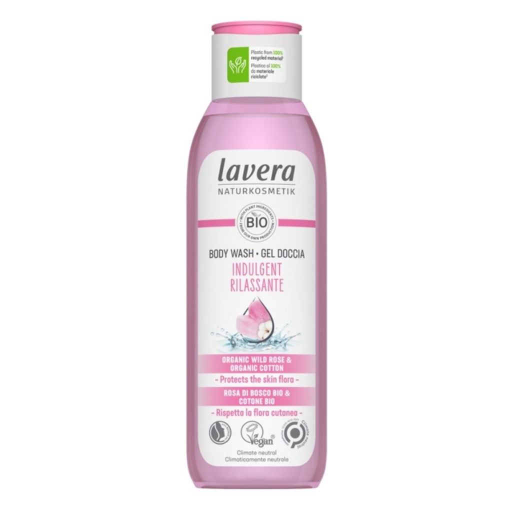 lavera Indulgent Body Wash with Organic Wild Rose and Produktbild 