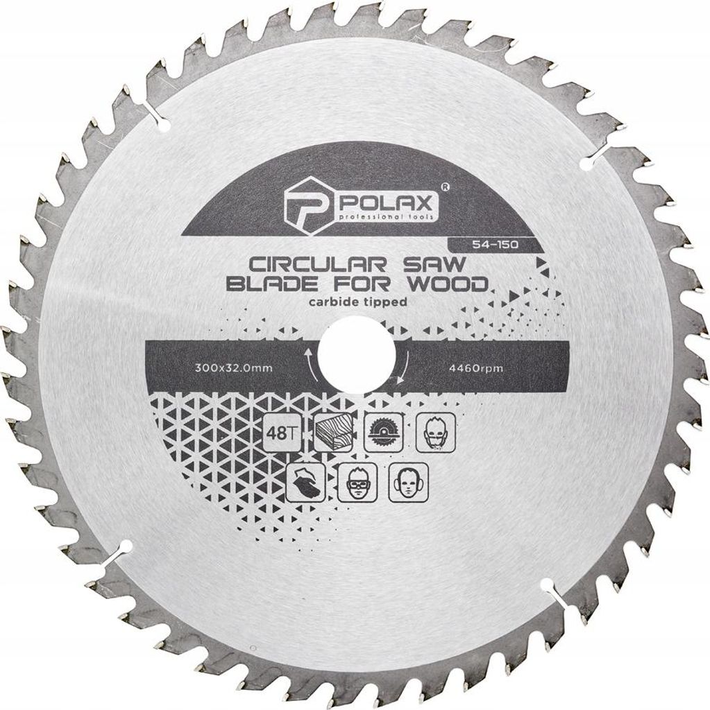 Sägeblatt für Holz 300 x 32,0/30,0 48Т Polax