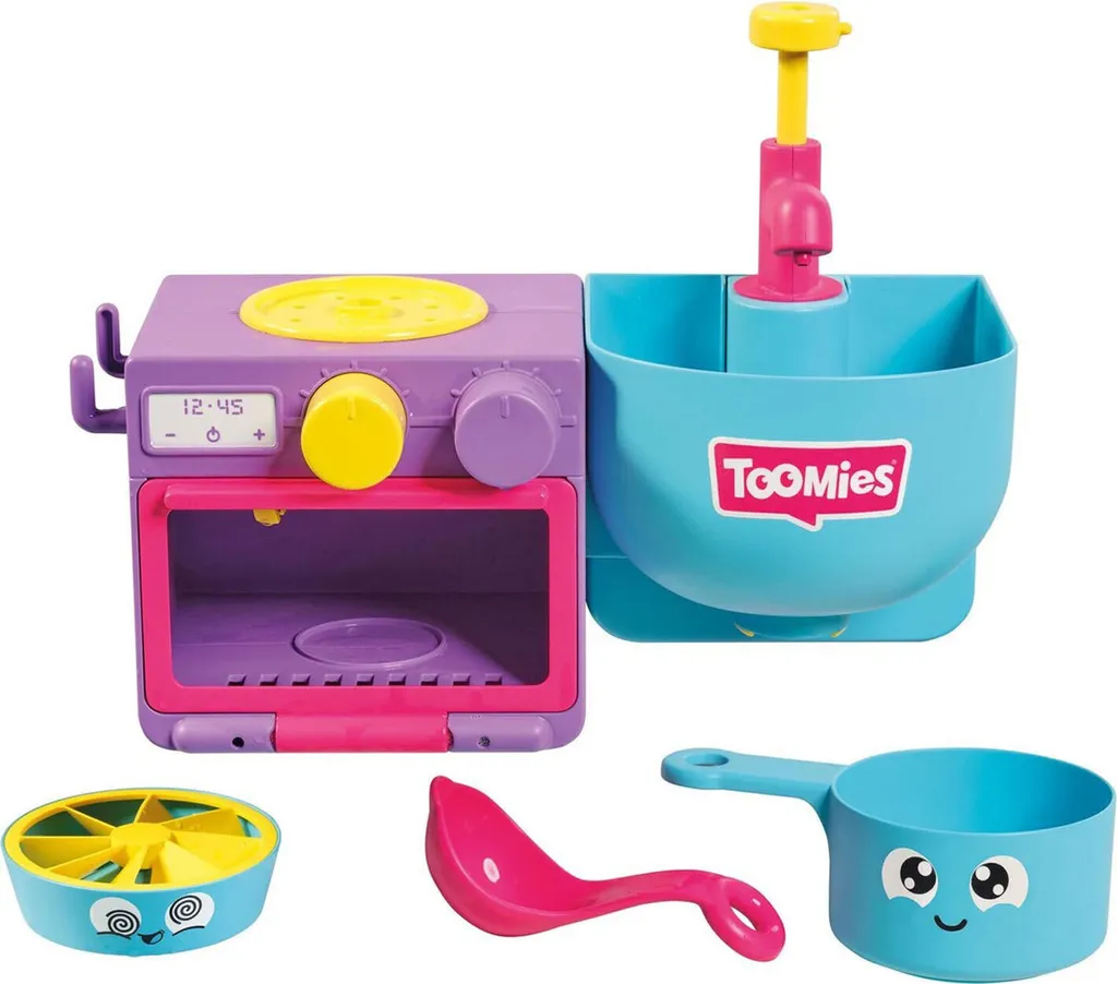 Cuisine magique TOMY TOOMIES pour amuser les enfants lors du bain soir