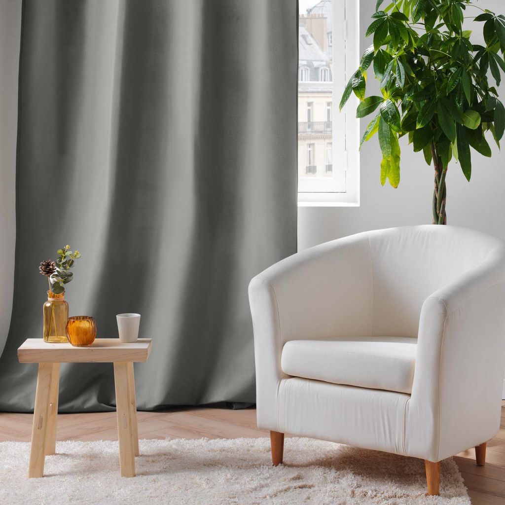 QINLIQIN Wohnzimmer Vorhänge 1 Stück 200 x 235 cm Thermovorhang Hitzeschutz Schöner Weicher, Sichtschutz Größe Und Farbe Wählbar, Beige QINLIQIN Wohnzimmer Vorhänge 1 Stück 200 x 235 cm Thermovorhang Hitzeschutz Schöner Weicher, Sichtschutz Größe Und Farbe Wählbar, Beige