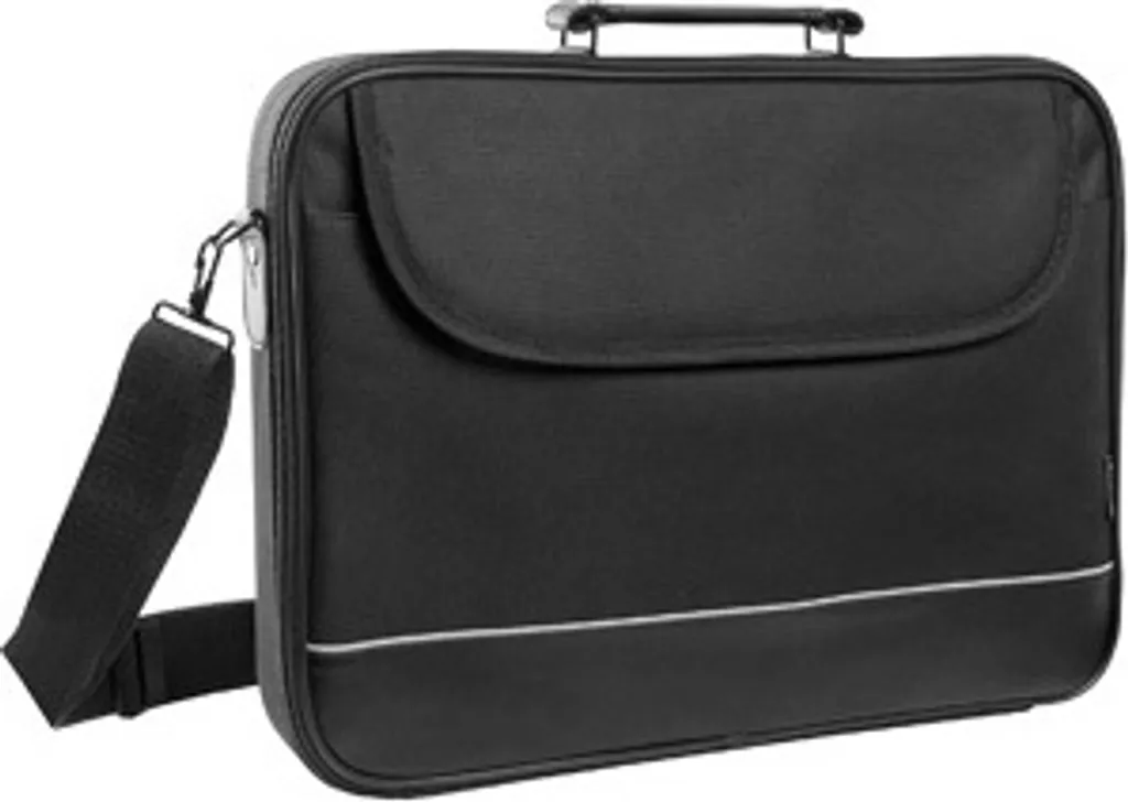 Borsa Porta PC Defender 15.6" - Poliestere Nero per Pendolari e Business