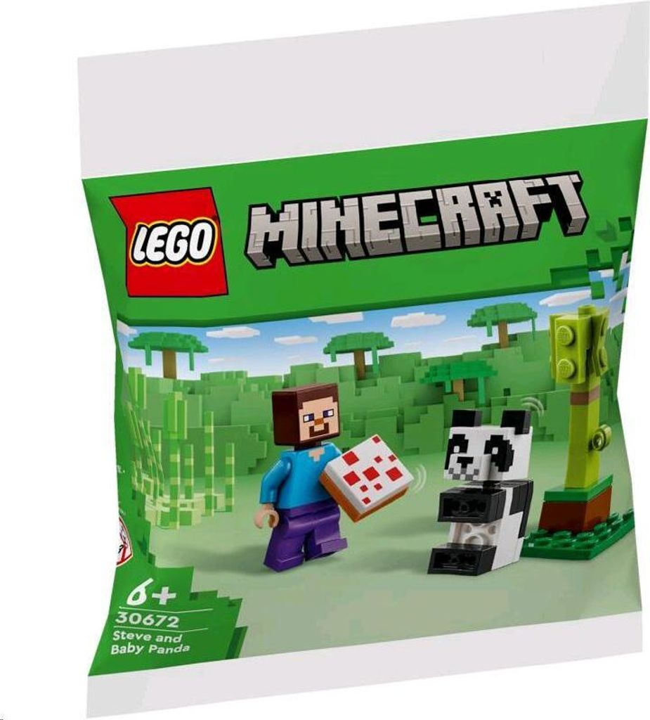 LEGO® Minecraft 30672 Steve s malou pandou Obrázek produktu 