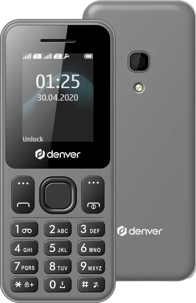 Téléphone 4G à touches avec double SIM et grand écran couleur fluide