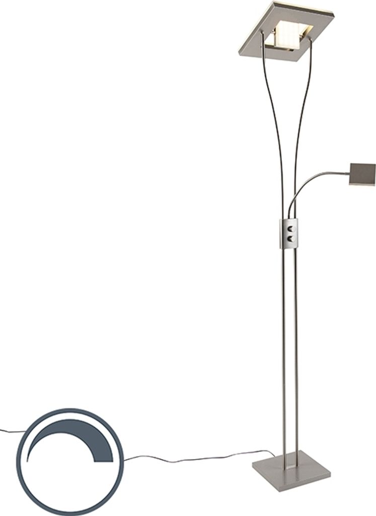 Lampada da soffitto a LED, con spot di lettura, Immagine del prodotto 
