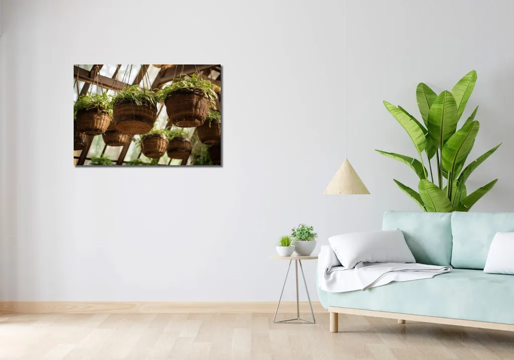 Quadro 90x60 cm Giardini pensili privati - 2