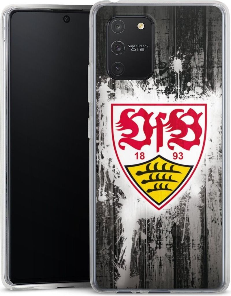 DeinDesign Handyhülle für Samsung Galaxy S10 Lite Silikon Hülle Case Smartphone Schutzhülle Bundesliga Offizielles Lizenzprodukt VfB Stuttgart