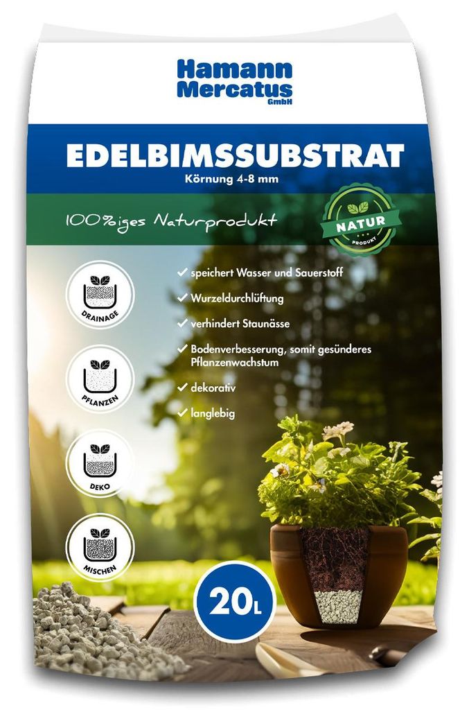 Hamann Mercatus Edelbims 4  - 8 mm 20 Liter Produktbild 
