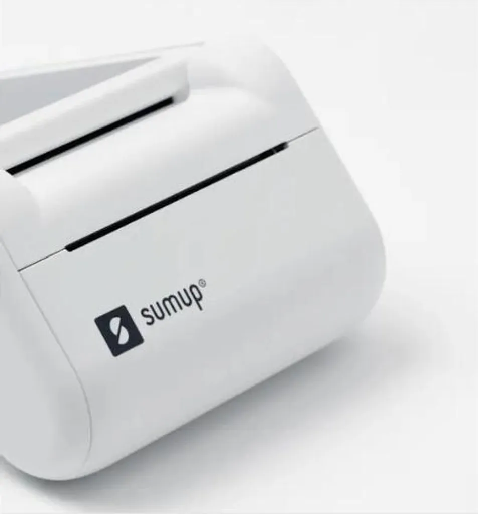 SumUp Solo Lecteur de cartes tactile avec station d'impression 800 - 3
