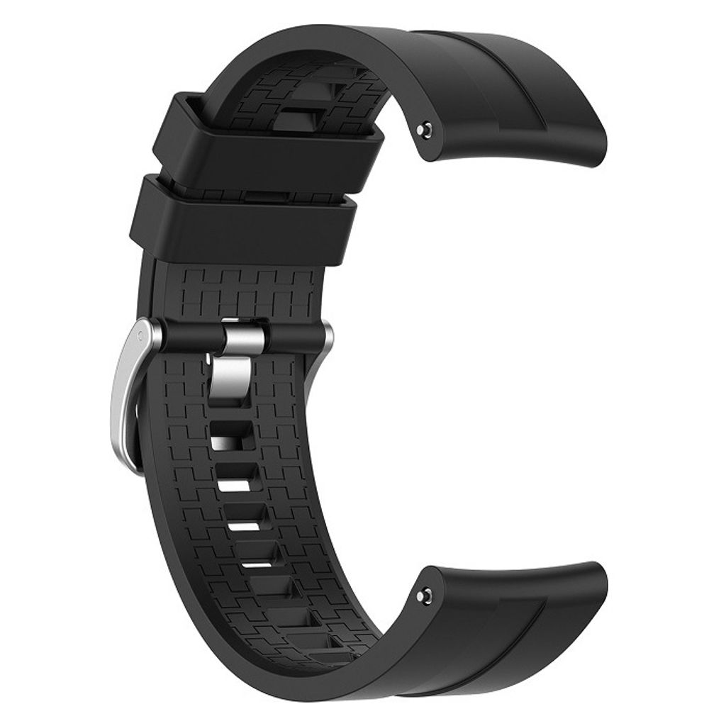 BStrap Silicone Cube Armband für Huawei Watch GT3 46mm, black