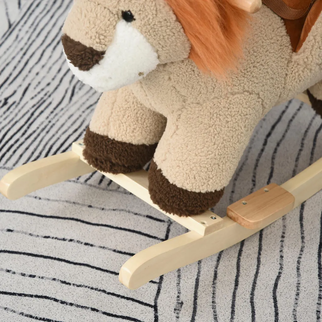 Bascule Lion Enfant : Stable et Confortable pour un Jeu Sans Risque - 10