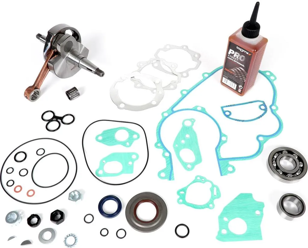 Stopper les fuites moteur avec le vilebrequin BGM PRO Vespa PX200 57mm