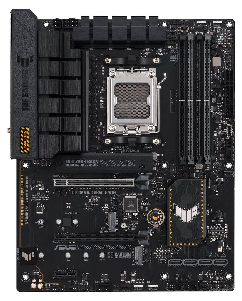 ASUS TUF GAMING B650E-PLUS WIFI, AMD, Sockel AM5, AMD Ryzen Produktbild 