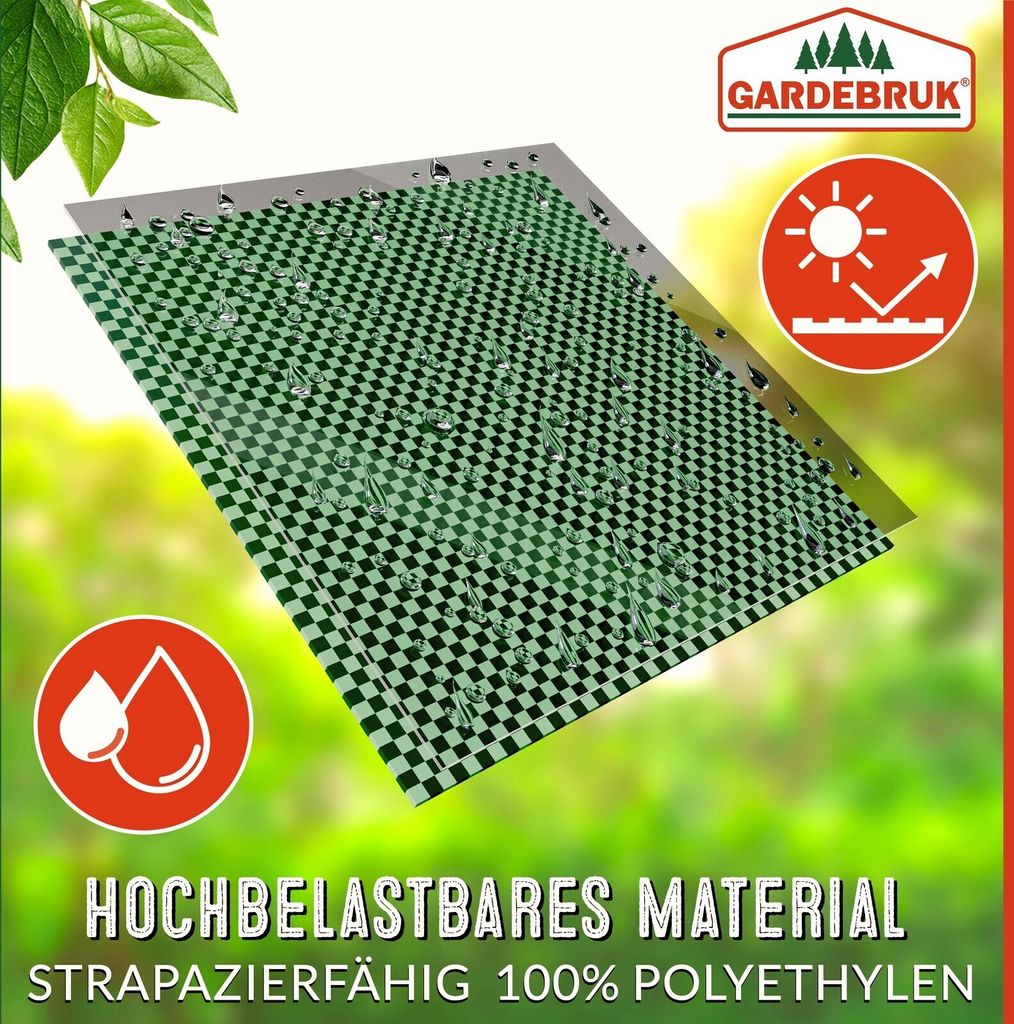 GARDEBRUK® Gartenabfallsack 4x500 Liter 50 kg Belastbarkeit Produktbild 5