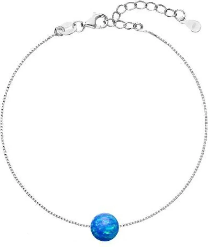 Bracciale Argento 925 e Opale Blu: Gioiello Donna 13019.3 Blu Online