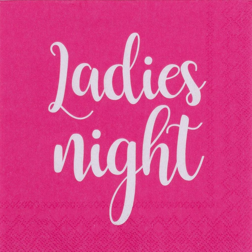 Cocktailservietten "Ladies night"