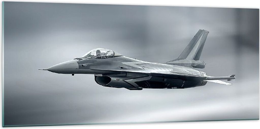 Bilder auf glas - Flugzeug Himmel Flug - 120x50cm - Produktbild 