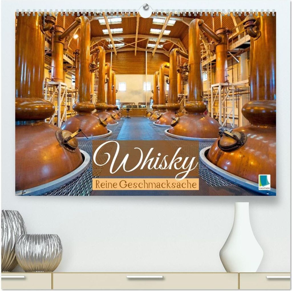Whisky: Reine Geschmacksache (hochwertiger Premium Wandkalender 2026 DIN A2 quer), Kunstdruck in Hochglanz