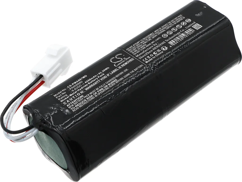 Batterie de rechange compatible PM Atemschutz PA-A867-NG haute qualité