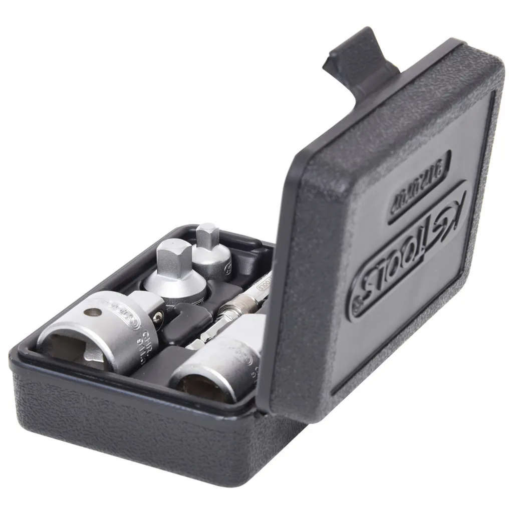 KS Tools 917.0707 Set 7 Pezzi Adattatori e Riduzioni per Bussole Prof - 7