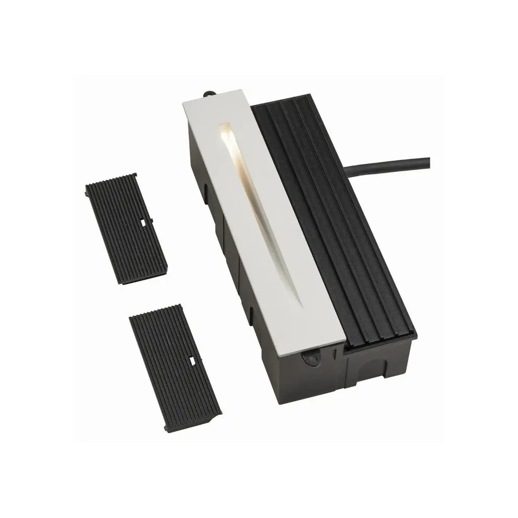 Éclairage de Marche LED Encastrable Blanc 3000K pour Escalier et Mur - 10