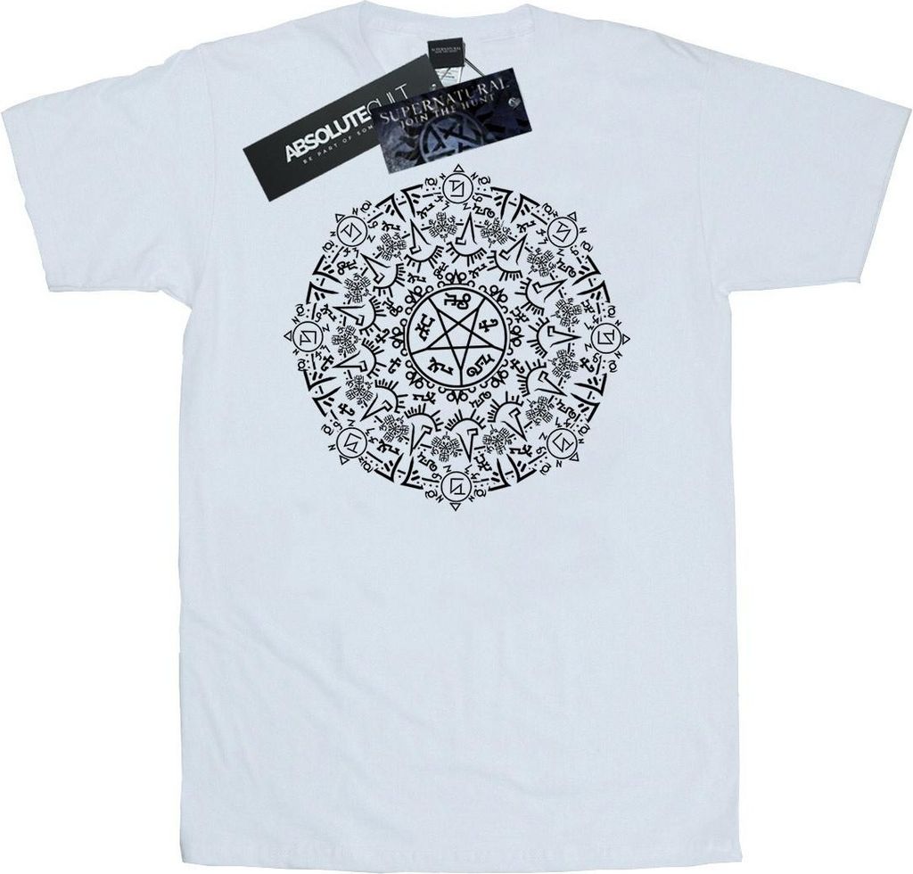 Supernatural - T-Shirt für Herren BI45905 (XL) (Weiß)