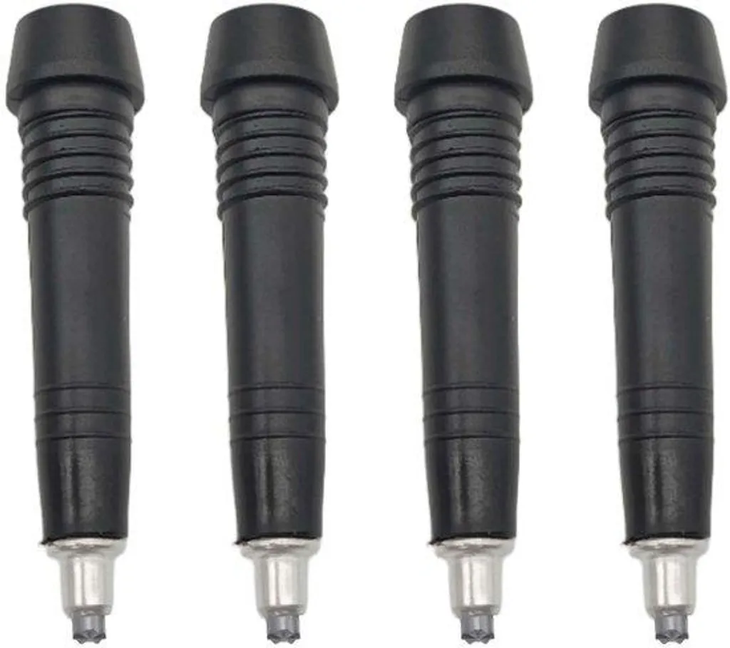 Embouts pour bâtons de marche nordique en tungstène, grip max, pack de 4