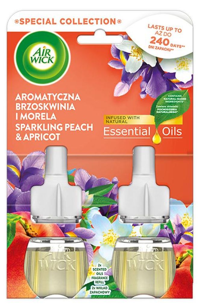 Air Wick, Wkład do odświeżacza Aromatyczna Brzoskwinia i Produktbild 