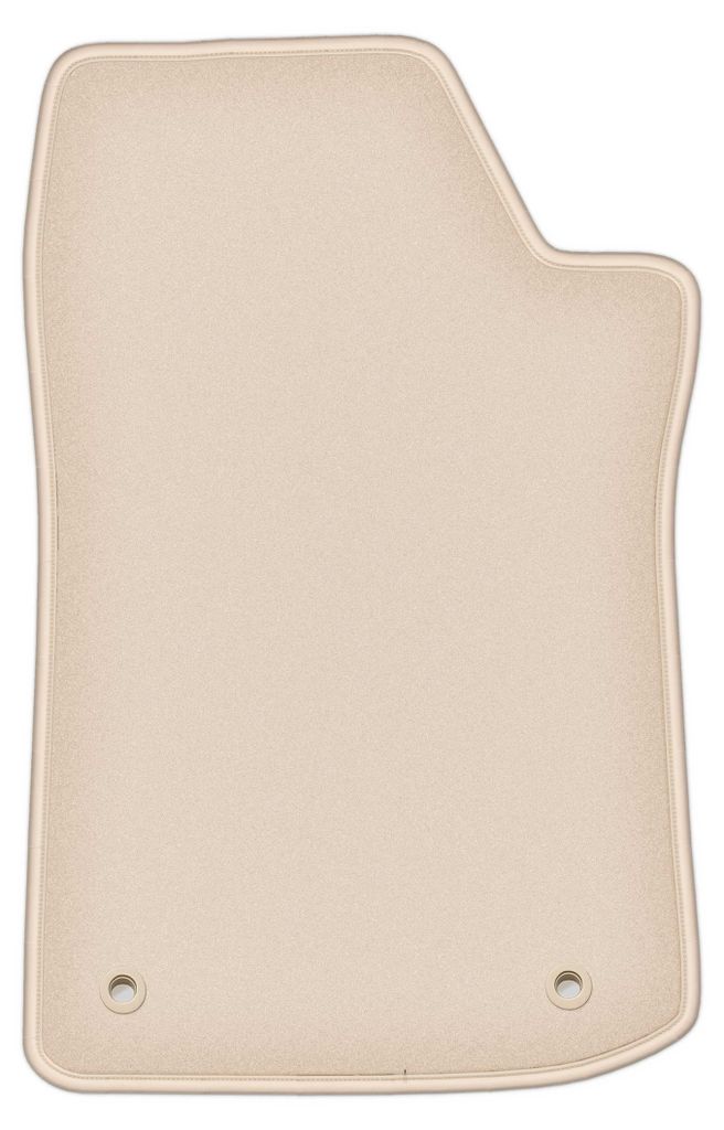 DURBAN Beige Velours-Fahrerfußmatte für Jeep Gladiator (2019-)