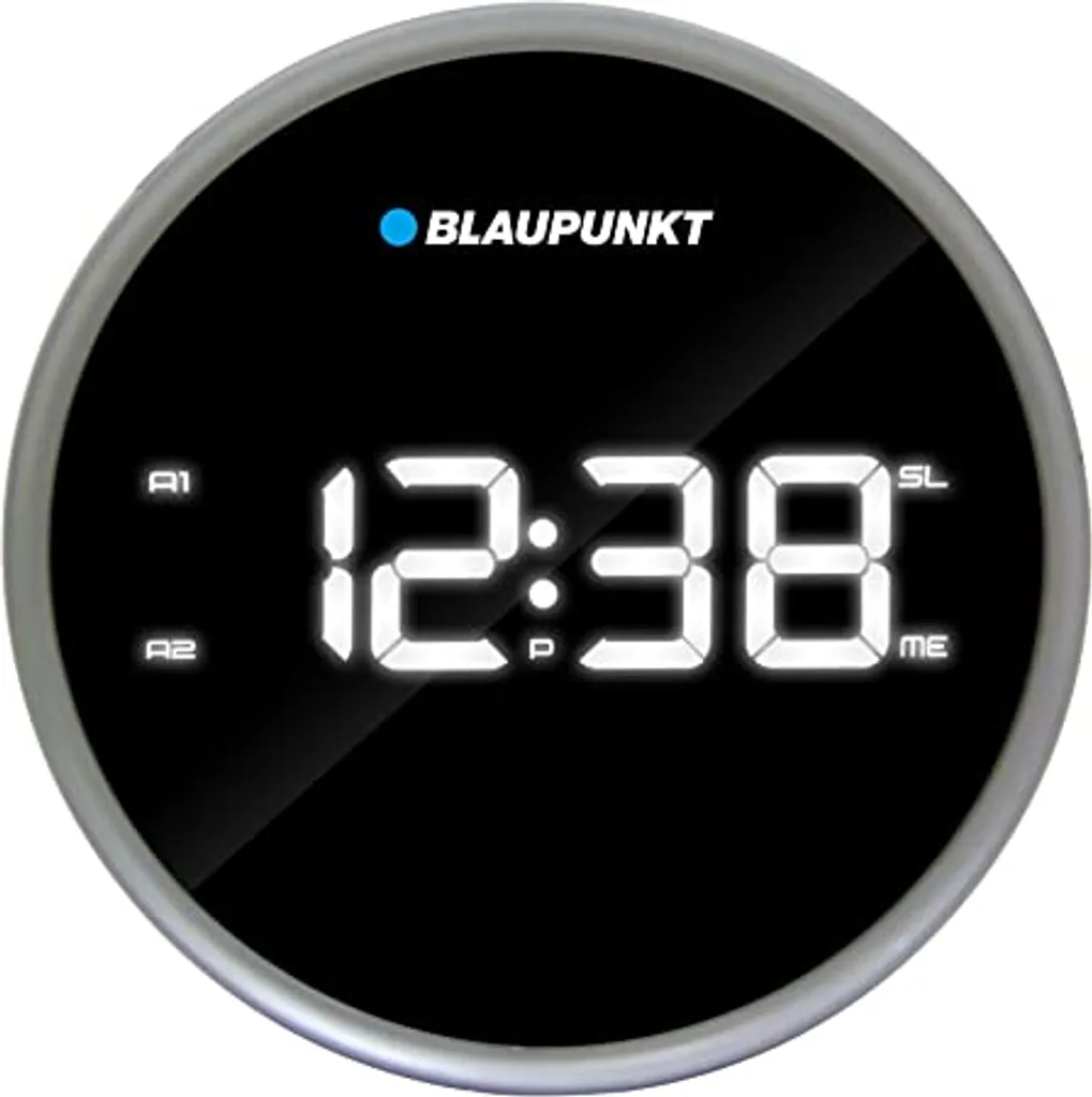Réveil Radio FM Projecteur Blaupunkt : Grand Écran LED et 10 Stations