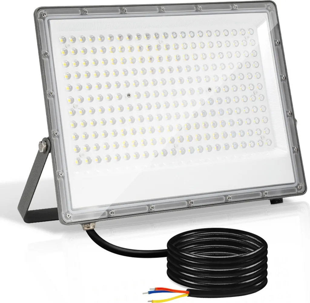 Jopassy Projecteur à LED 200W IP65 Projecteur Extérieur Étanche 6000K