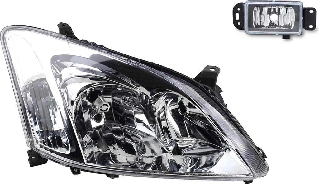 Johns, fari alogeni per Toyota Corolla E12 02-04 H7 H7 Re. + fendinebbia. 8113002150 8111002150 8121002051