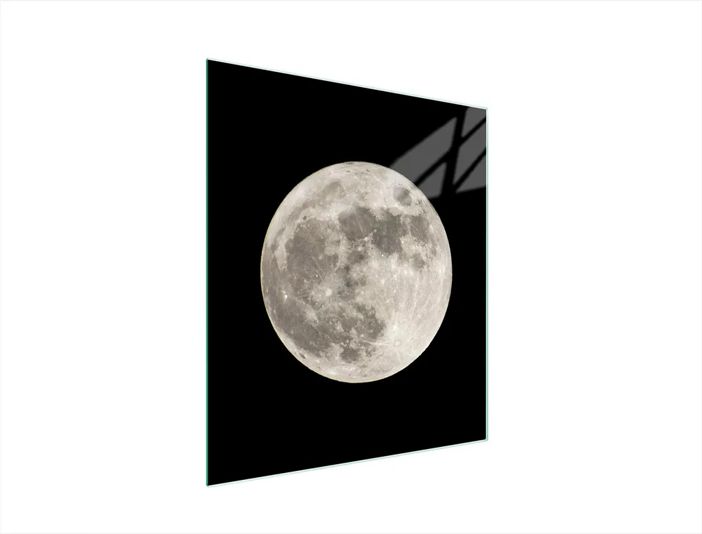 Tagliere in vetro 45x52 luna