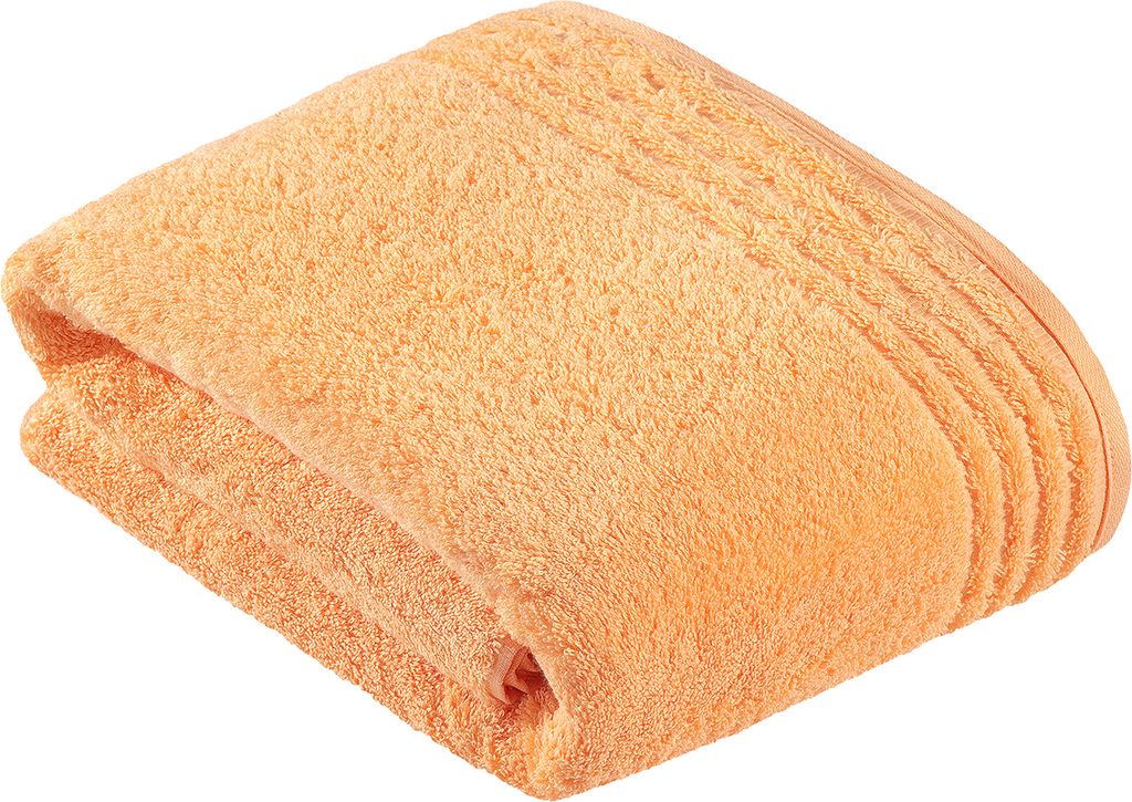 Vossen Badetuch Vienna Style Supersoft Farbe apricot Größe 80x160cm