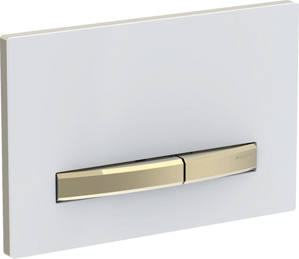 Geberit Sigma50 Betätigungsplatte für 2-Mengen-Spülung, Metallfarbe rotgold, eckig, 115.670.JM.2