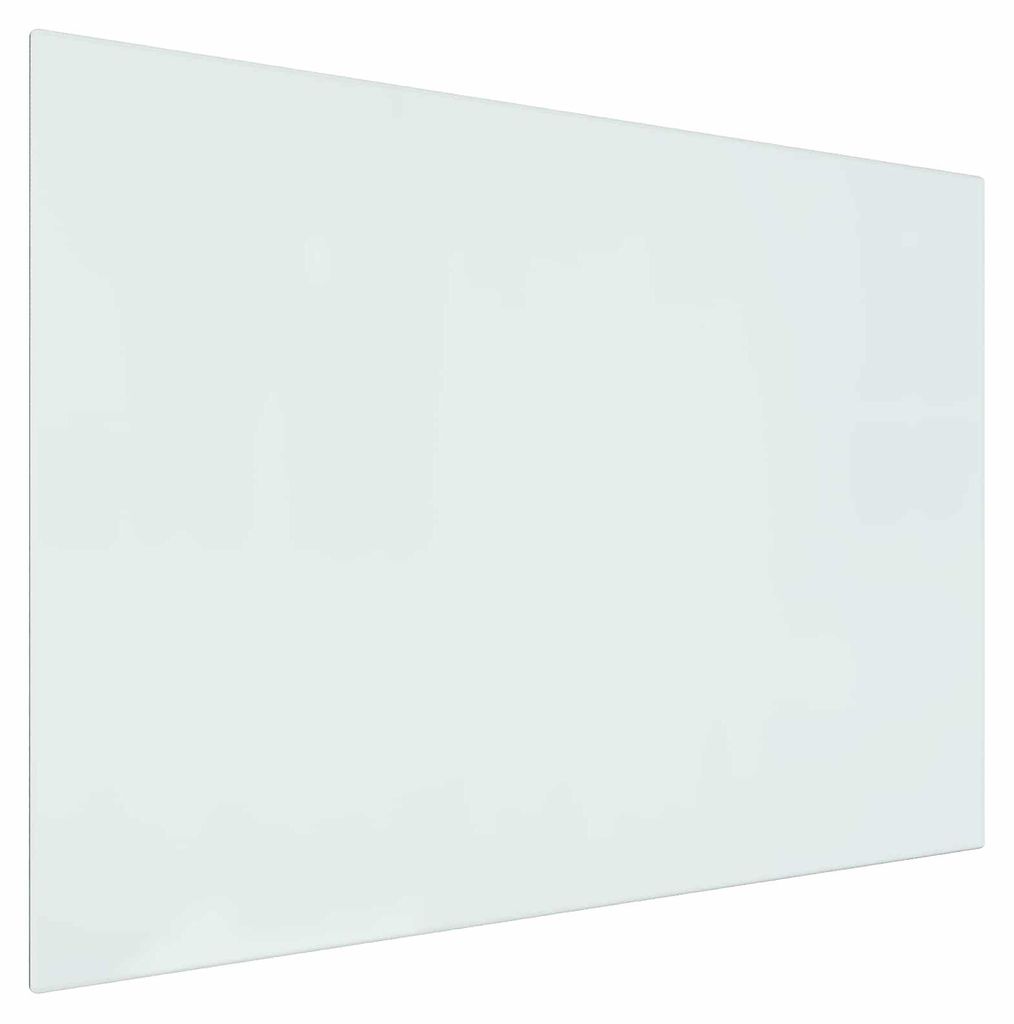 Feuerstelle Glasplatte Transparent 80 x 60 cm Glas