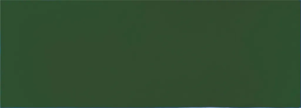 Chemin de Table Vert 100% Coton Excelsa Panama 140x45 cm Durable et Chic