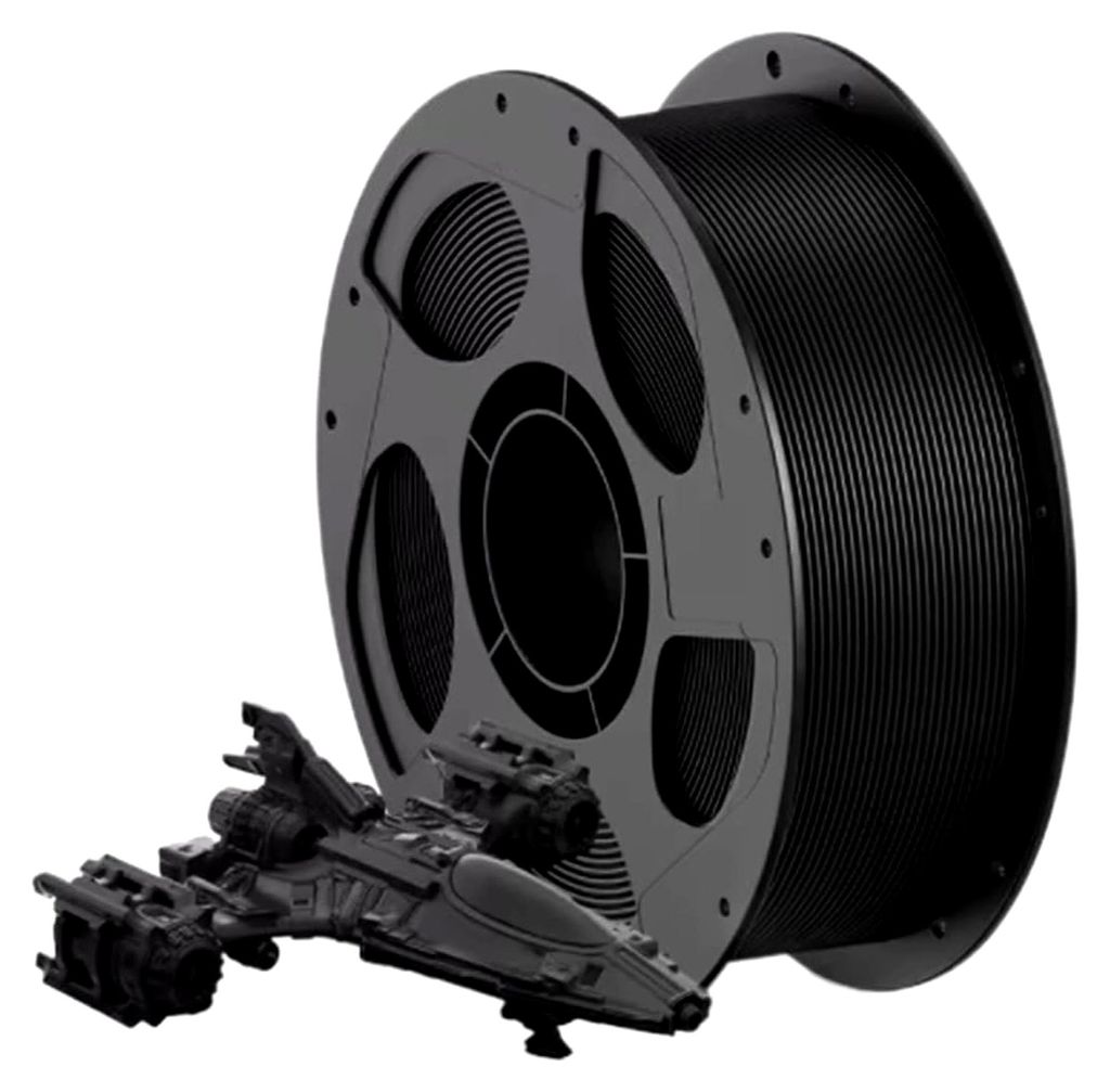 1 kg PETG-Filament, 3D-Drucker-Filament, kompatibel mit Kobra S1 Combo und Kobra 3 Combo (schwarz)
