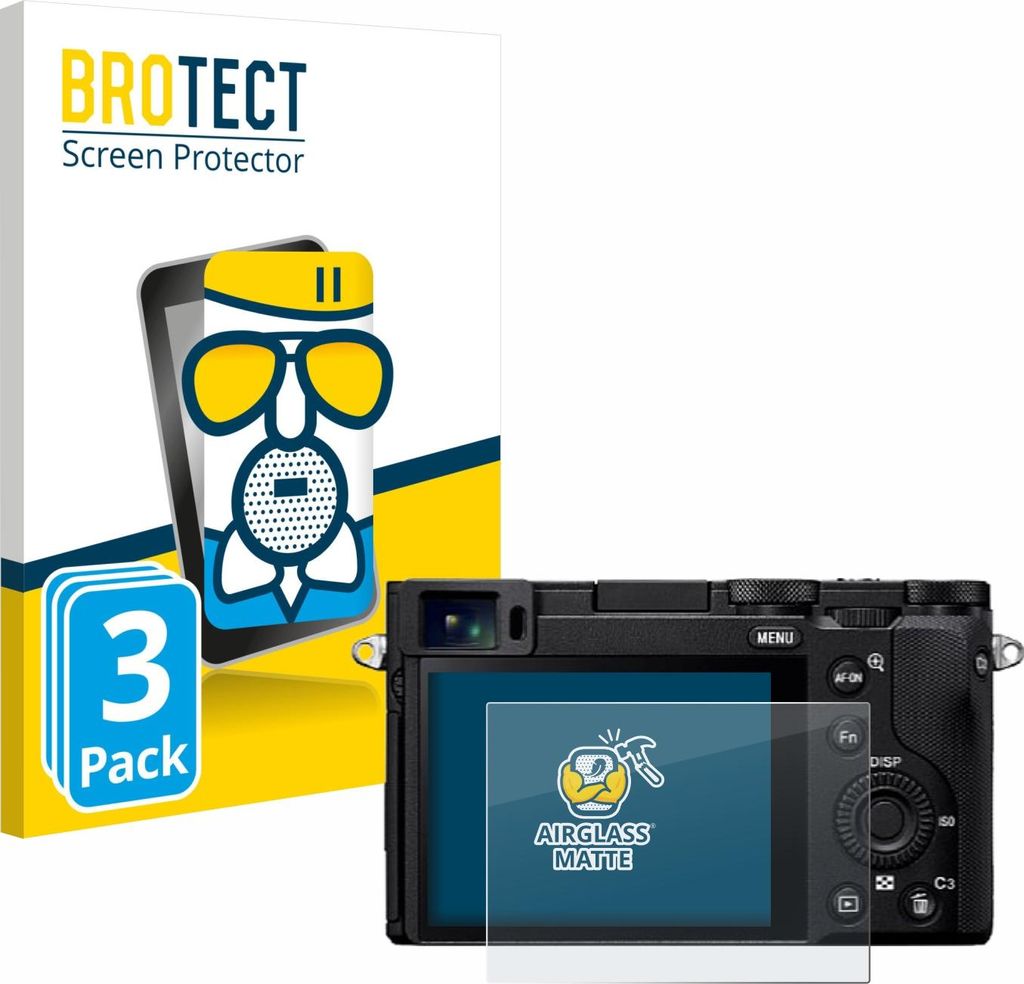 3x BROTECT Entspiegelungs Schutzglas für Sony RX1R III Schutzfolie Panzer Folie Glas Display Schutz matt