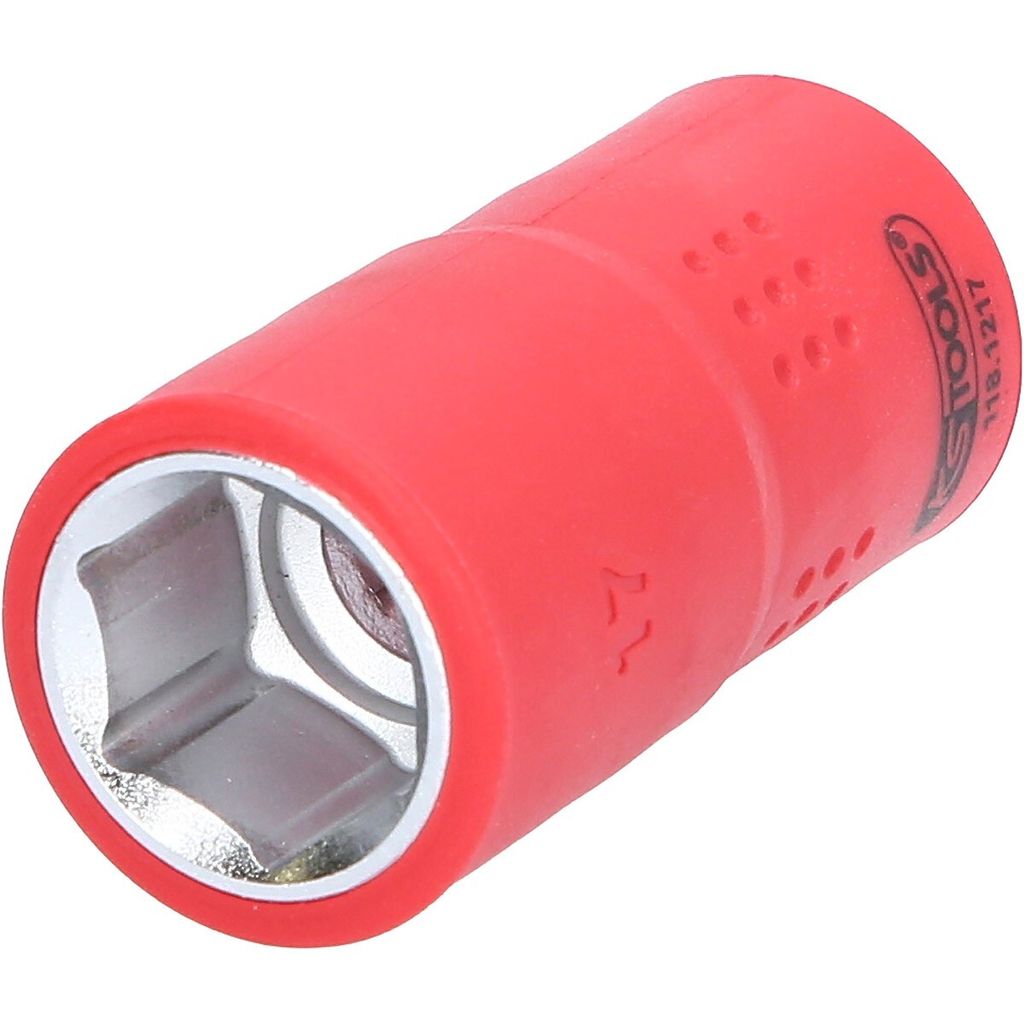 KS Tools 1/2" Isolierte Stecknuss, 17mm, 118.1217