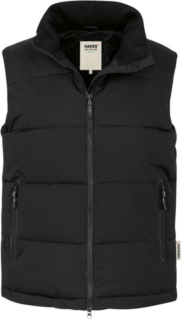 HAKRO Bodywarmer Hammilton schwarz, XL #842 Produktbild 