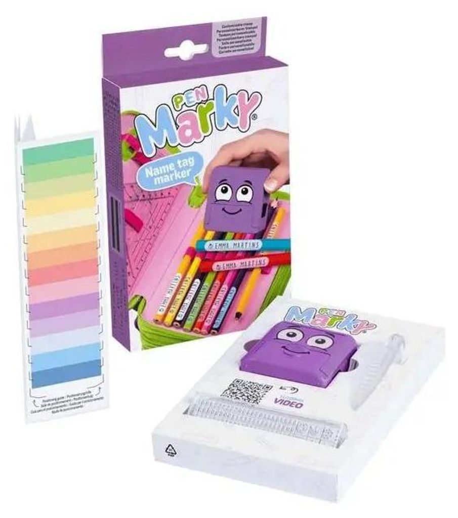 STAEDTLER COLOP Pen MARKY Markier-Set. Karton-Packung mit Produktbild 