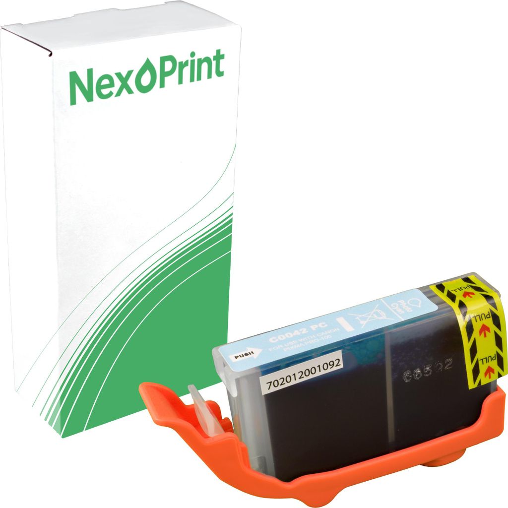NexoPrint 6388B001 CLI-42PC foto cyan Druckerpatronen kompatibel zu Canon Pixma Pro 100 Pixma Pro 100 S ca. 60 Seiten